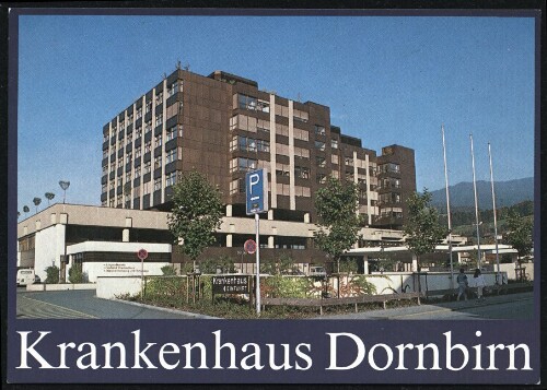 Krankenhaus Dornbirn : [Krankenhaus der Stadt Dornbirn Vorarlberg ...]