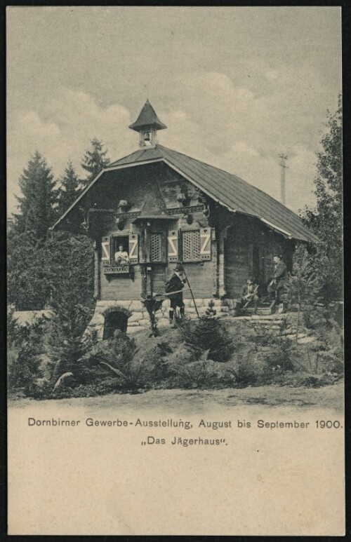 Dornbirner Gewerbe-Ausstellung, August bis September 1900 : 