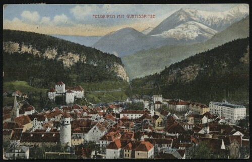 Feldkirch mit Gurtisspitze