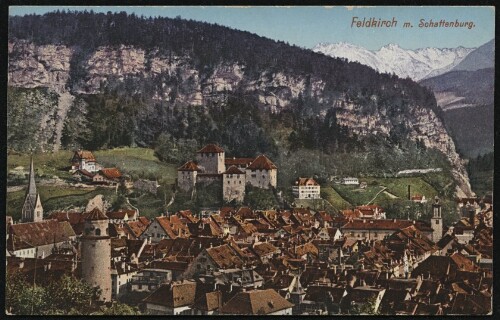 Feldkirch m. Schattenburg
