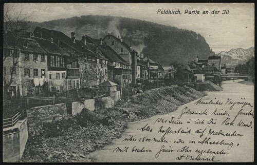 Feldkirch, Partie an der Jll : [Post-Karte ...]