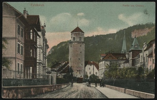 Feldkirch : Partie am Graben : [Correspondenz-Karte ...]