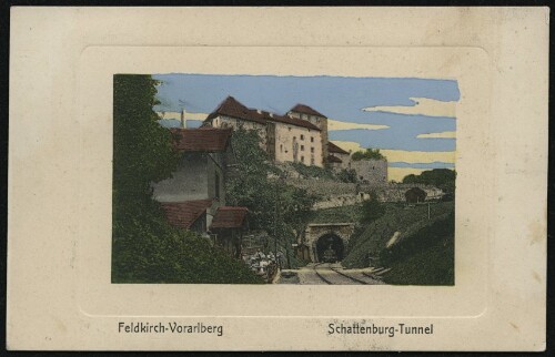 Feldkirch-Vorarlberg : Schattenburg-Tunnel