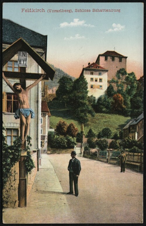Feldkirch (Vorarlberg), Schloss Schattenburg : [Postkarte ...]