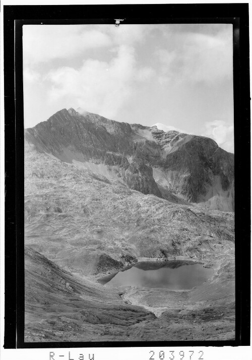 [Butzensee mit Braunarlspitze]