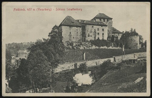 Feldkirch, 457 m (Vorarlberg) - Schloss Schattenburg