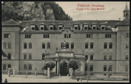 Feldkirch (Vorarlberg) : Eingang in die Stella Matutina