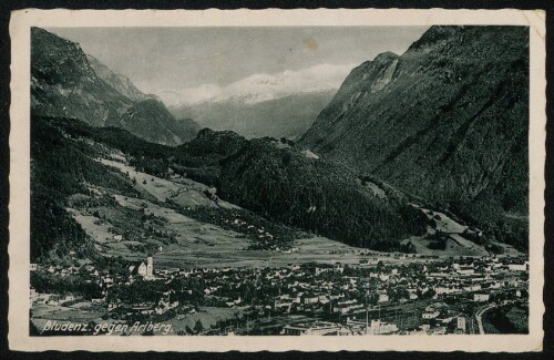 Bludenz gegen Arlberg
