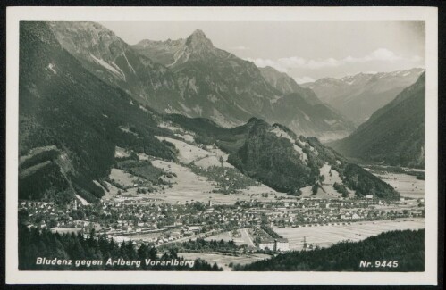 Bludenz gegen Arlberg Vorarlberg