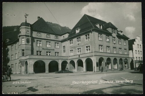 Bezirksgericht Bludenz, Vorarlberg
