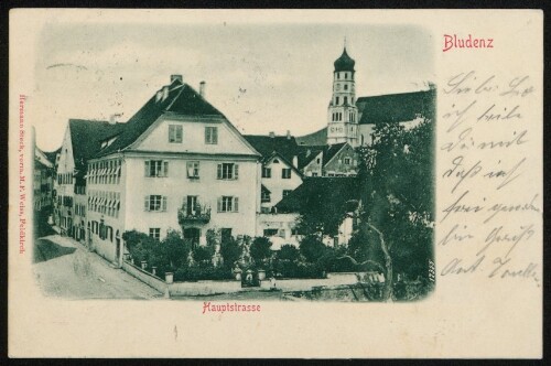 Bludenz : Hauptstrasse : [Postkarte ...]