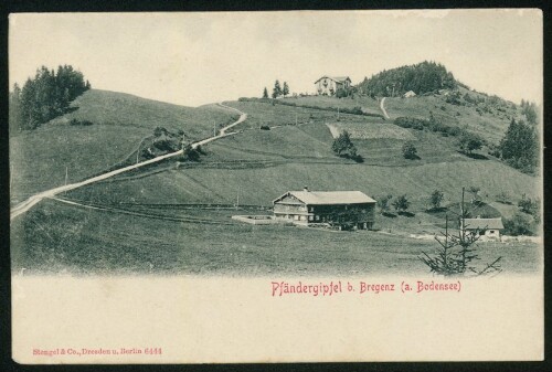 [Lochau] Pfändergipfel b. Bregenz (a. Bodensee) : [Postkarte ...]