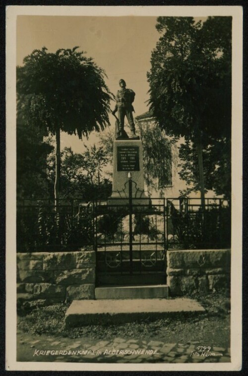Kriegerdenkmal in Alberschwende