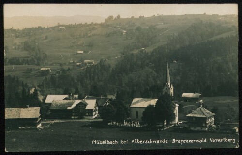Müselbach bei Alberschwende Bregenzerwald Vorarlberg