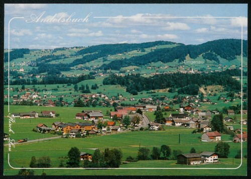 Andelsbuch : Langenegg : Egg : Lingenau : [Andelsbuch, 659 m Bregenzerwald - Vorarlberg ...]