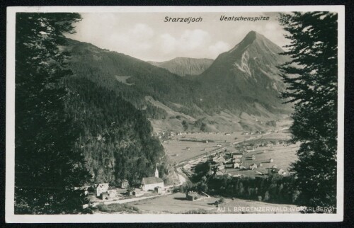 Au i. Bregenzerwald (Vorarlberg) : Starzeljoch : Uentschenspitze