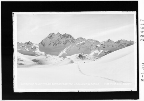 Zahnspitze - Fluchthorn - Schnapfenspitze - Lareinfernerspitze