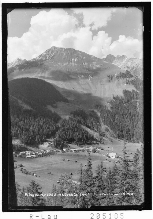 Elbigenalp 1050 m im Lechtal Tirol