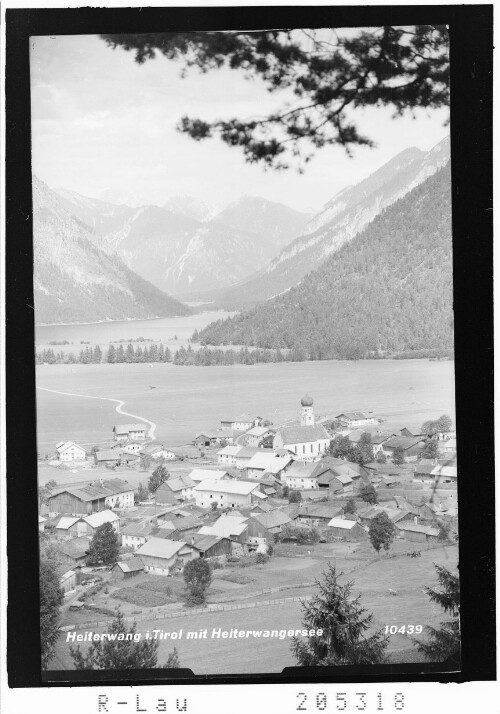 Heiterwang in Tirol mit Heiterwangersee