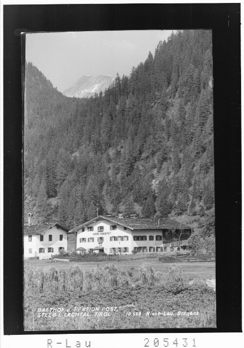 Gasthof u. Pension Post / Steeg im Lechtal / Tirol