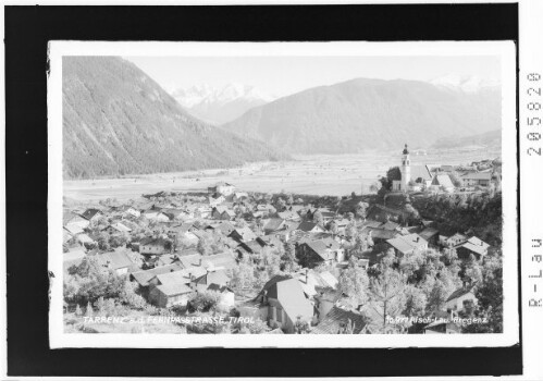 Tarrenz an der Fernpaßstrasse / Tirol : [Tarrenz gegen Ötztaler Alpen mit Kaunergrat und Venetberg]