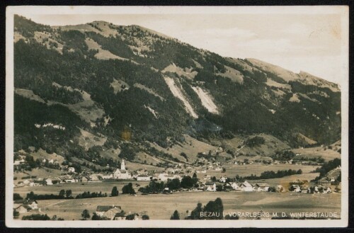 Bezau i. Vorarlberg m. d. Winterstaude