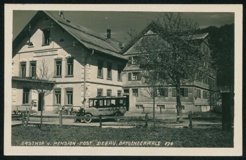 Gasthof u. Pension - Post, Bezau Bregenzerwald