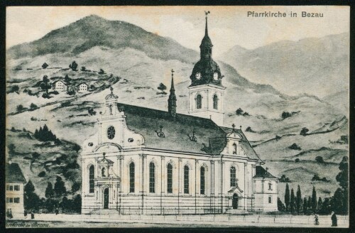 Pfarrkirche in Bezau : [Correspondenz-Karte ...]