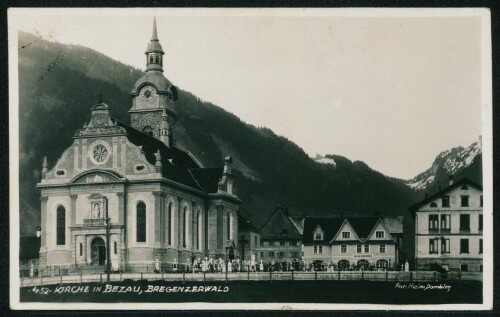 Kirche in Bezau, Bregenzerwald