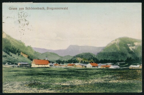 [Bezau] Gruss aus Schönenbach, Bregenzerwald : [Korrespondenz-Karte ...]