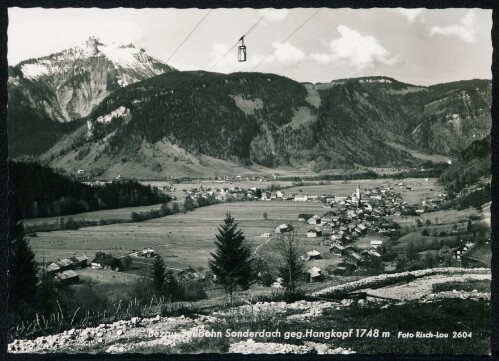 Bezau Seilbahn Sonderdach geg. Hangkopf 1748 m