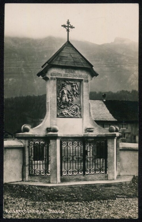 Kriegerdenkmal Bizau