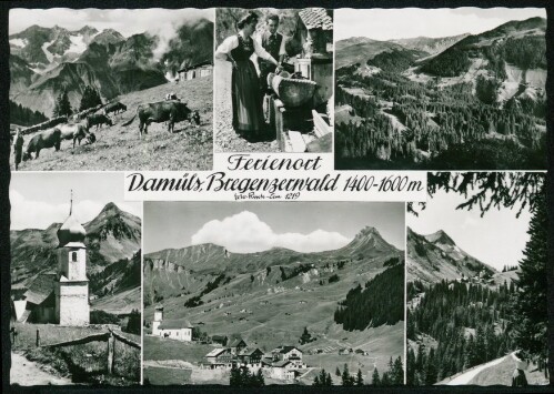 Ferienort Damüls, Bregenzerwald 1400-1600 m