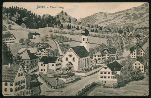 Doren i. Vorarlberg : [Postkarte Carte postale ...]