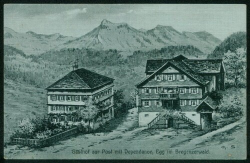 Gasthof zur Post mit Dependance, Egg im Bregenzerwald
