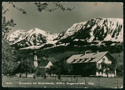 [Egg] Grossdorf, mit Winterstaude, 1878 m. Bregenzerwald, Vlbg.