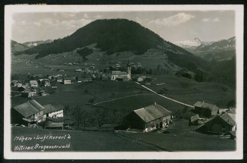 Höhen - Luftkurort Hittisau, Bregenzerwald