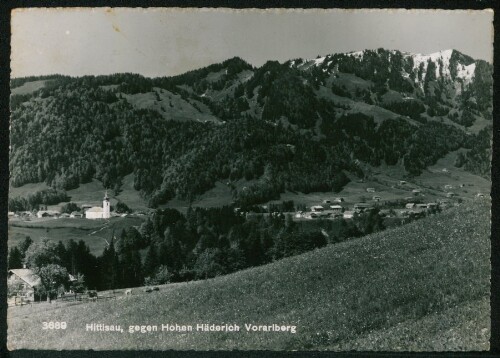 Hittisau, gegen Hohen Häderich Vorarlberg